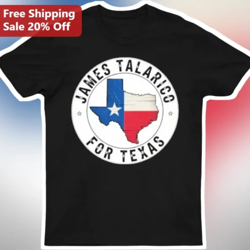 James Talarico For Texas Tee U.S. Senate Campaign Graphic Shirt
