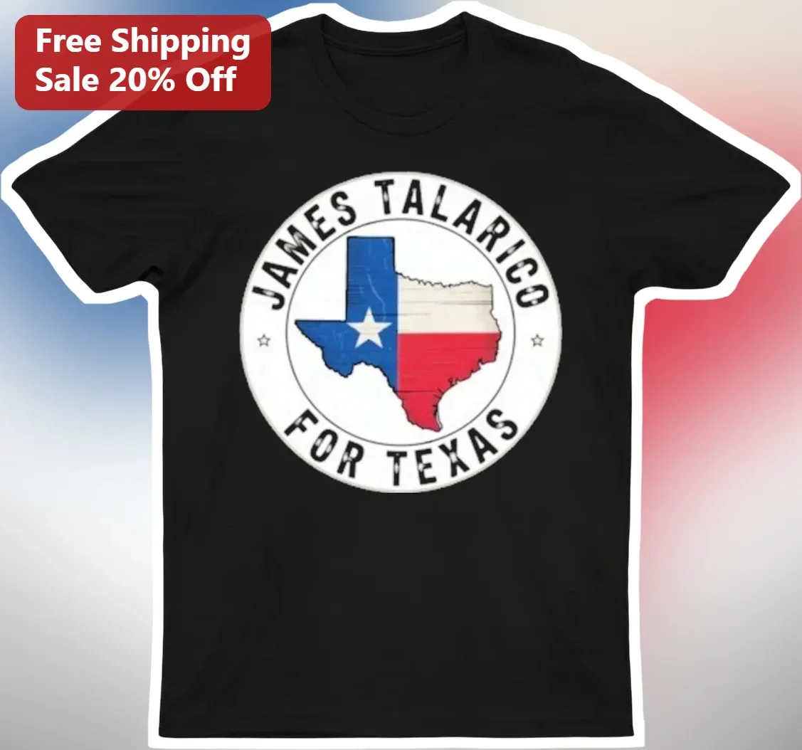 James Talarico For Texas Tee U.S. Senate Campaign Graphic Shirt