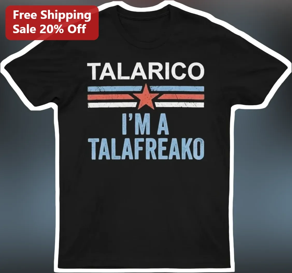 James Talarico I'm A Talafreako Retro Striped Graphic Tee