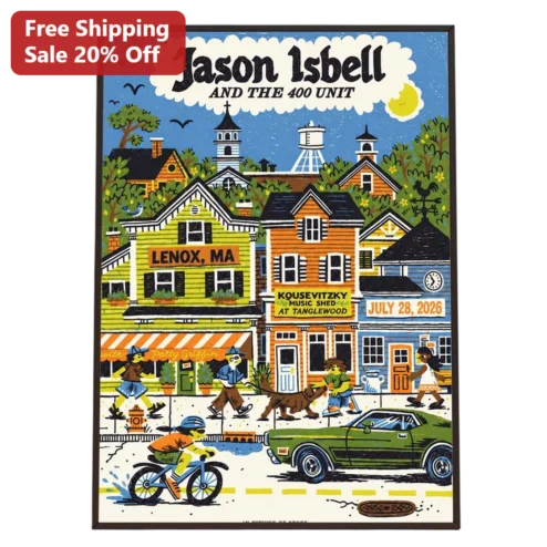 Jason Isbell and the Unit Koussevitzky Music Shed at Tanglewood Poster