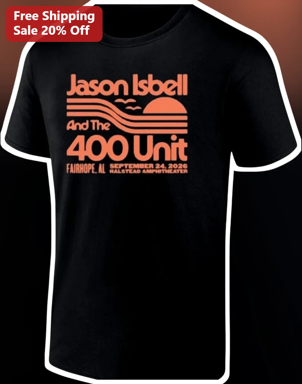 Jason Isbell And The Unit Tee Retro Concert Poster Graphic Shirt for Fans