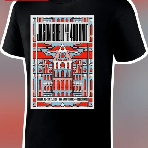 Jason Isbell and the Unit Vintage Concert Poster Style Graphic Tee