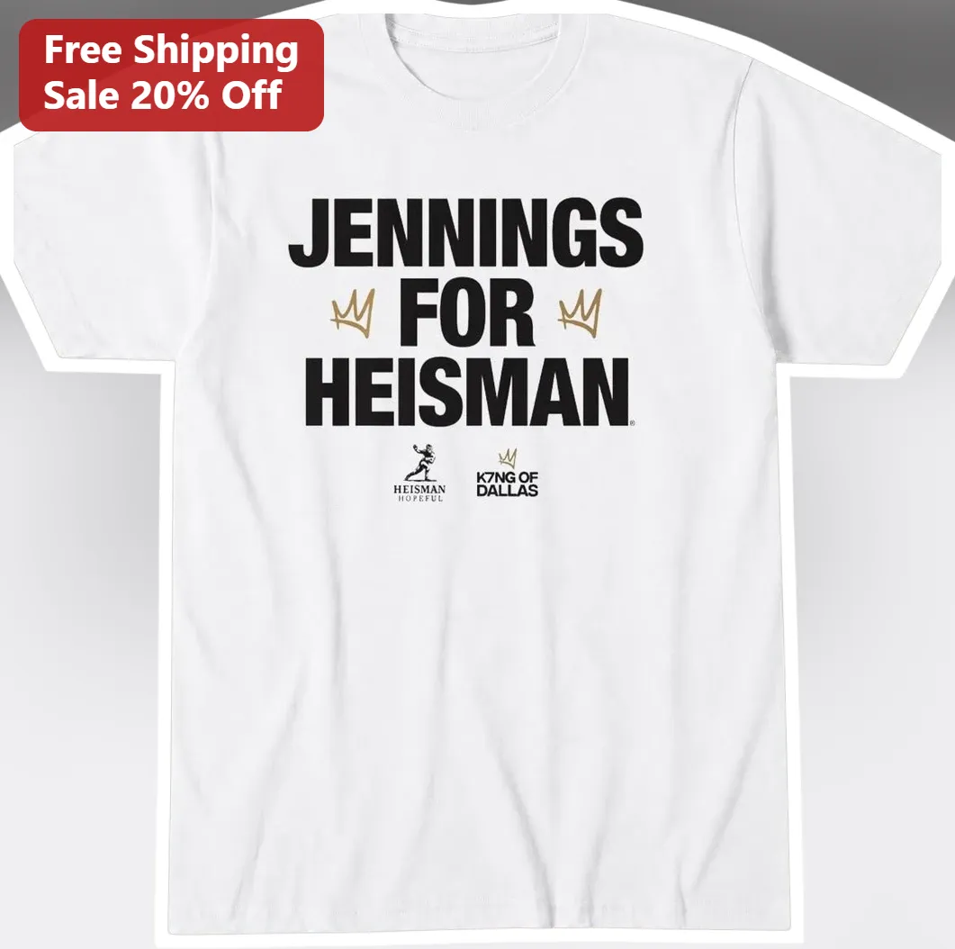 Jennings For Heisman Jahmyl Jennings Tee K7NG of Dallas OSU Buckeyes Fan Gear