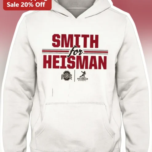 Jeremiah Smith For Heisman Ohio State Buckeyes Fan Hoodie