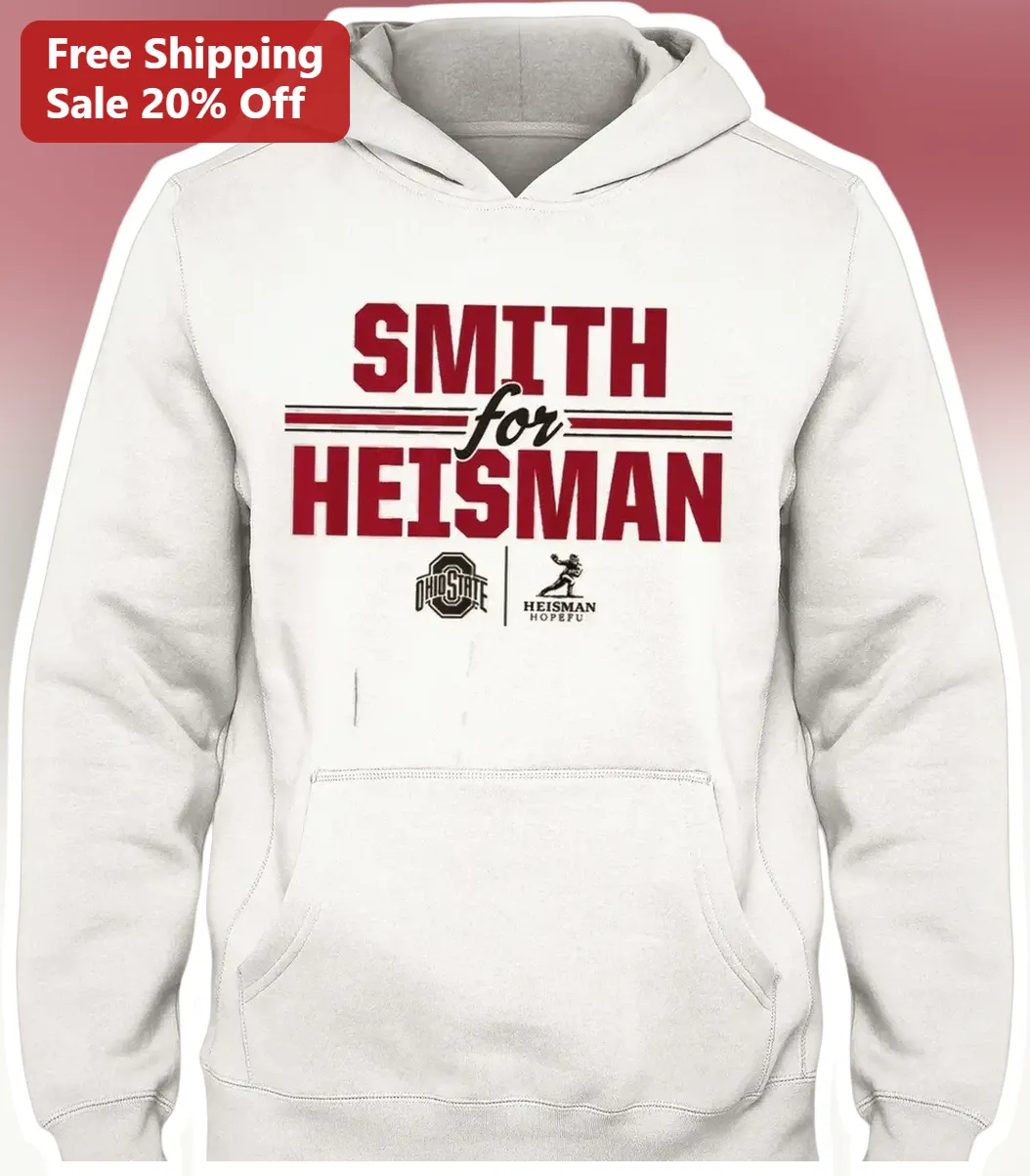 Jeremiah Smith For Heisman Ohio State Buckeyes Fan Hoodie