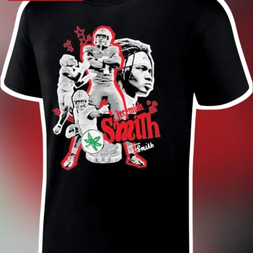 Jeremiah Smith Ohio State Buckeyes Football Fan Tee