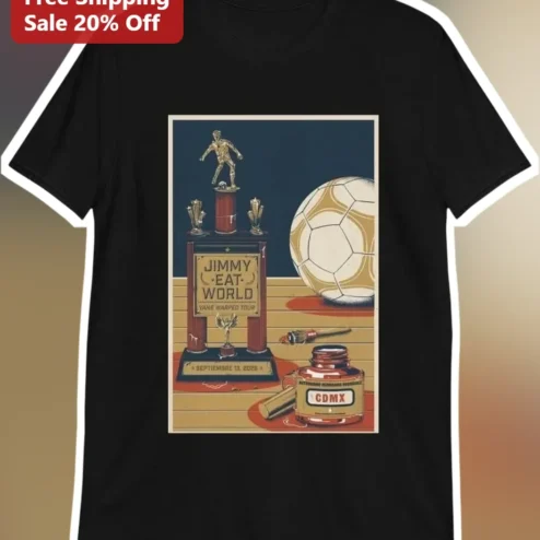 Jimmy Eat World Vans Warped Tour Vintage Retro Graphic Tee