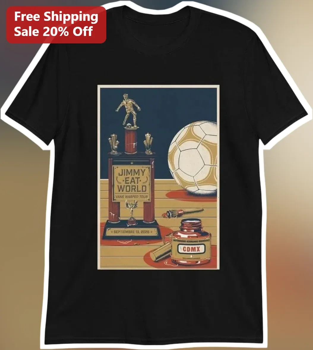 Jimmy Eat World Vans Warped Tour Vintage Retro Graphic Tee