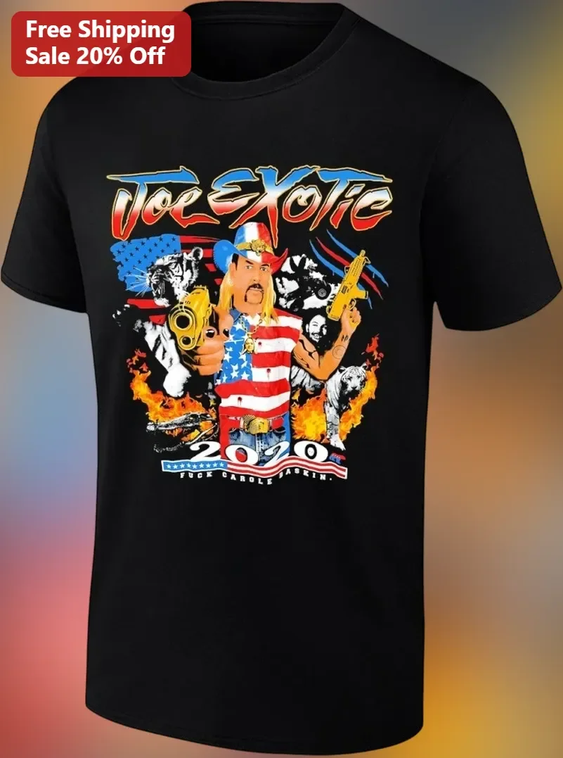 Joe Exotic Tiger King 2020 Fuck Carole Baskin Graphic Tee