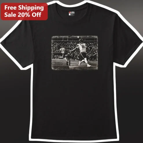 Joe Namath Vintage Throwback Football Tee Broadway Joe Retro Sports Shirt