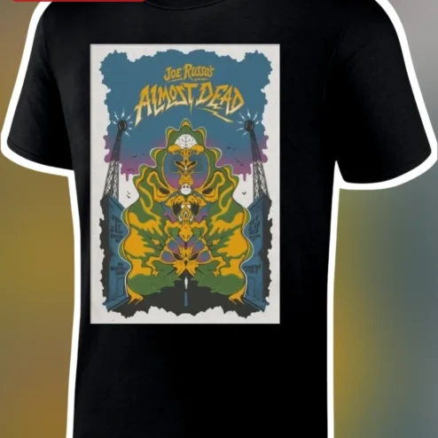Joe Russo's Almost Dead Tee Grateful Dead Tribute Band Psychedelic Jam Merch Gift for Deadheads