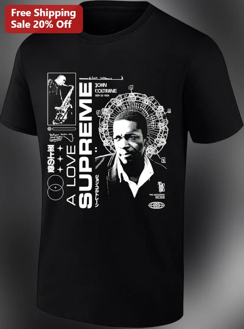 John Coltrane A Love Supreme Tee Jazz Legend Gift for Music Fans