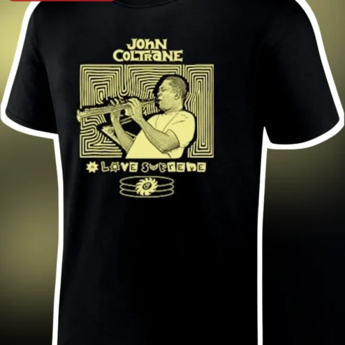 John Coltrane A Love Supreme Tee Vintage Jazz Musician Graphic Shirt Gift for Men Women