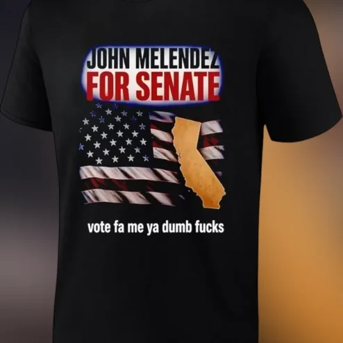John Melendez For Senate Political Satire Tee California Comedian Gift