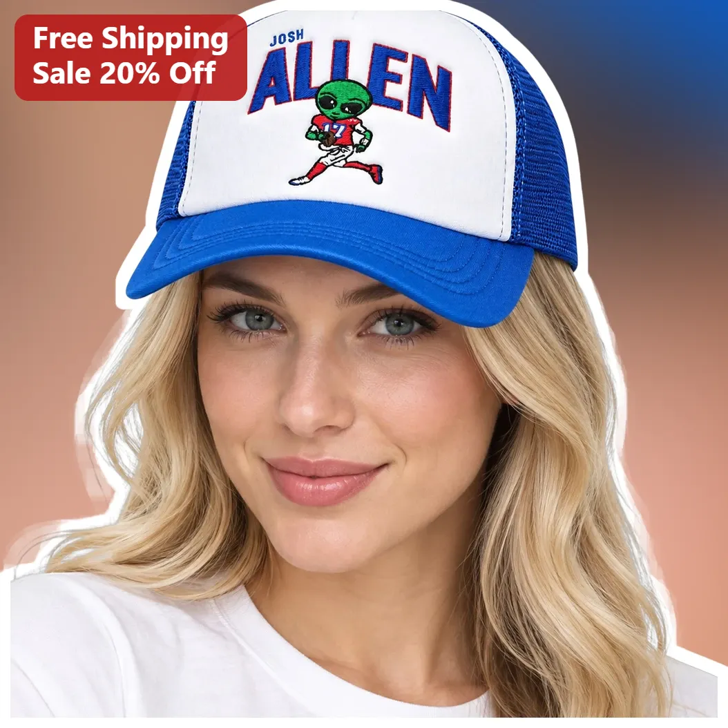 Josh Allen Buffalo Bills NFL Fan Trucker Hat Game Day Gear