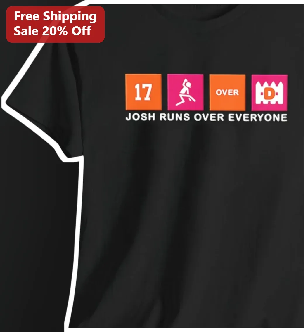Josh Runs Over Everyone Graphic Tee Drake and Josh Meme Shirt Nickelodeon Nostalgia Gift