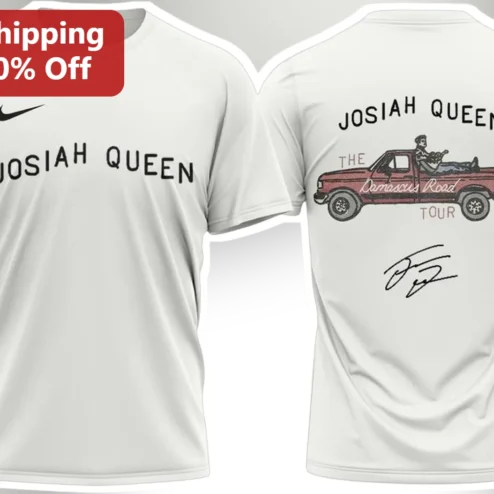 Josiah Queen The Damascus Road Tour Tee Christian Music Merch