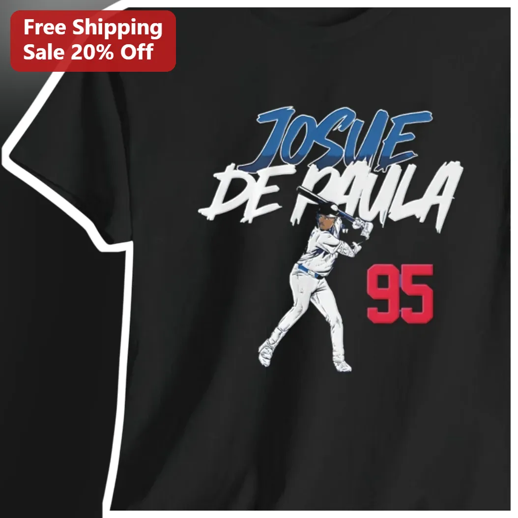 Josue De Paula Baseball Player Tee Los Angeles Dodgers Prospect Fan Gear