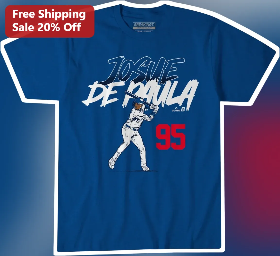 Josue De Paula Tee Baseball Prospect Graphic Shirt for Dodgers Fans
