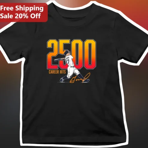 Juan Soto Career Hits Tee Baseball Milestone Gift for Fans