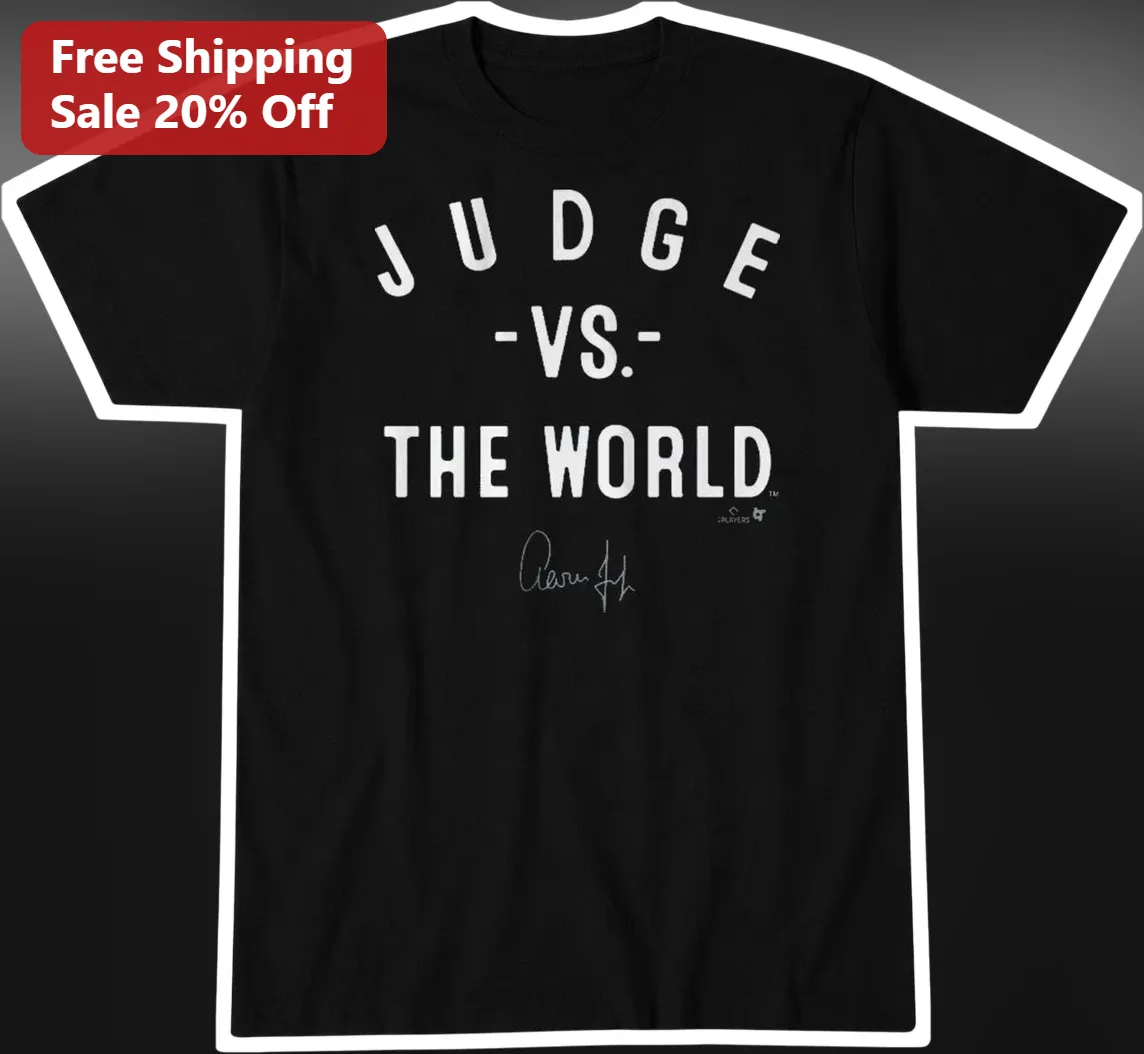 Judge Vs The World Tee Aaron Hernandez Signature 1 Corinthians 6:2 Christian Graphic Shirt