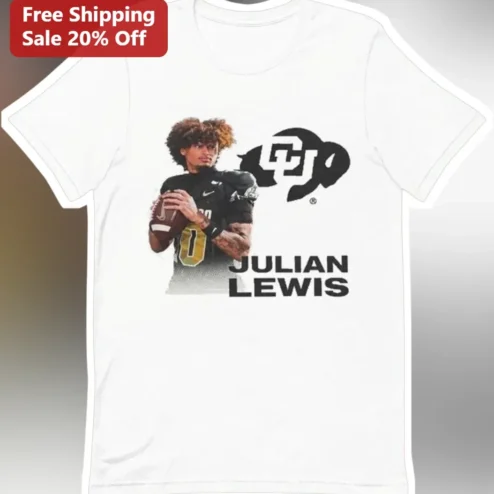 Julian Lewis Colorado Buffaloes Football Player Graphic Tee