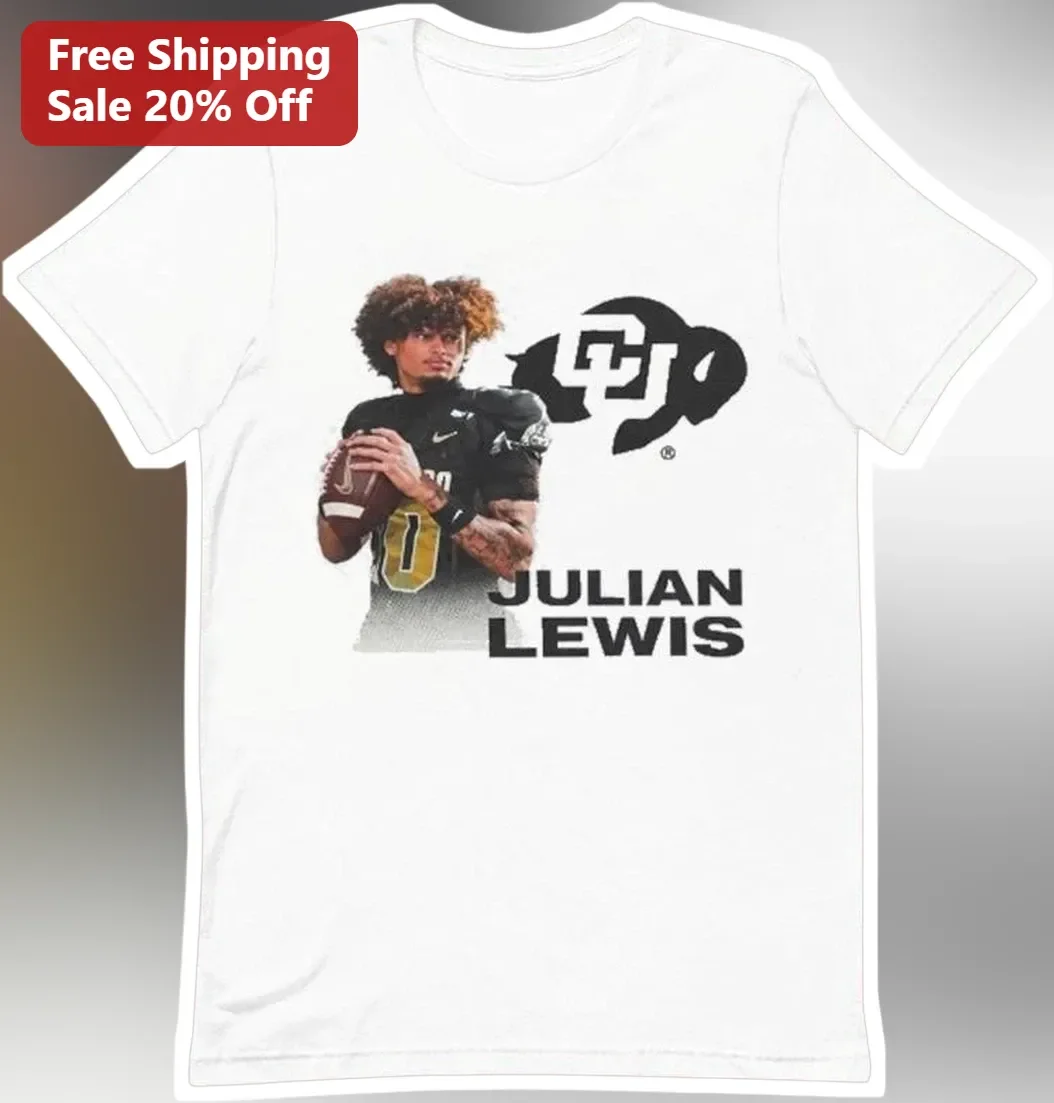 Julian Lewis Colorado Buffaloes Football Player Graphic Tee