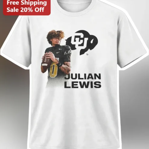 Julian Lewis Colorado Buffaloes QB Graphic Tee