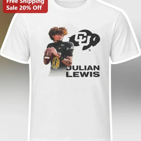 Julian Lewis Colorado Buffaloes QB NIL Merch Graphic Tee