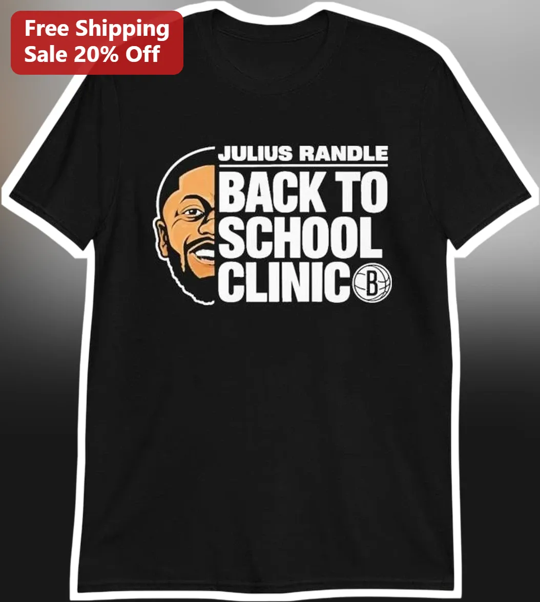 Julius Randle Back To School Clinic Graphic Tee For Knicks Fans