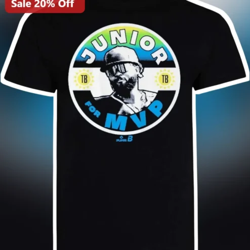 Junior For MVP Tee Junior Caminero Baseball Fan Gift Shirt