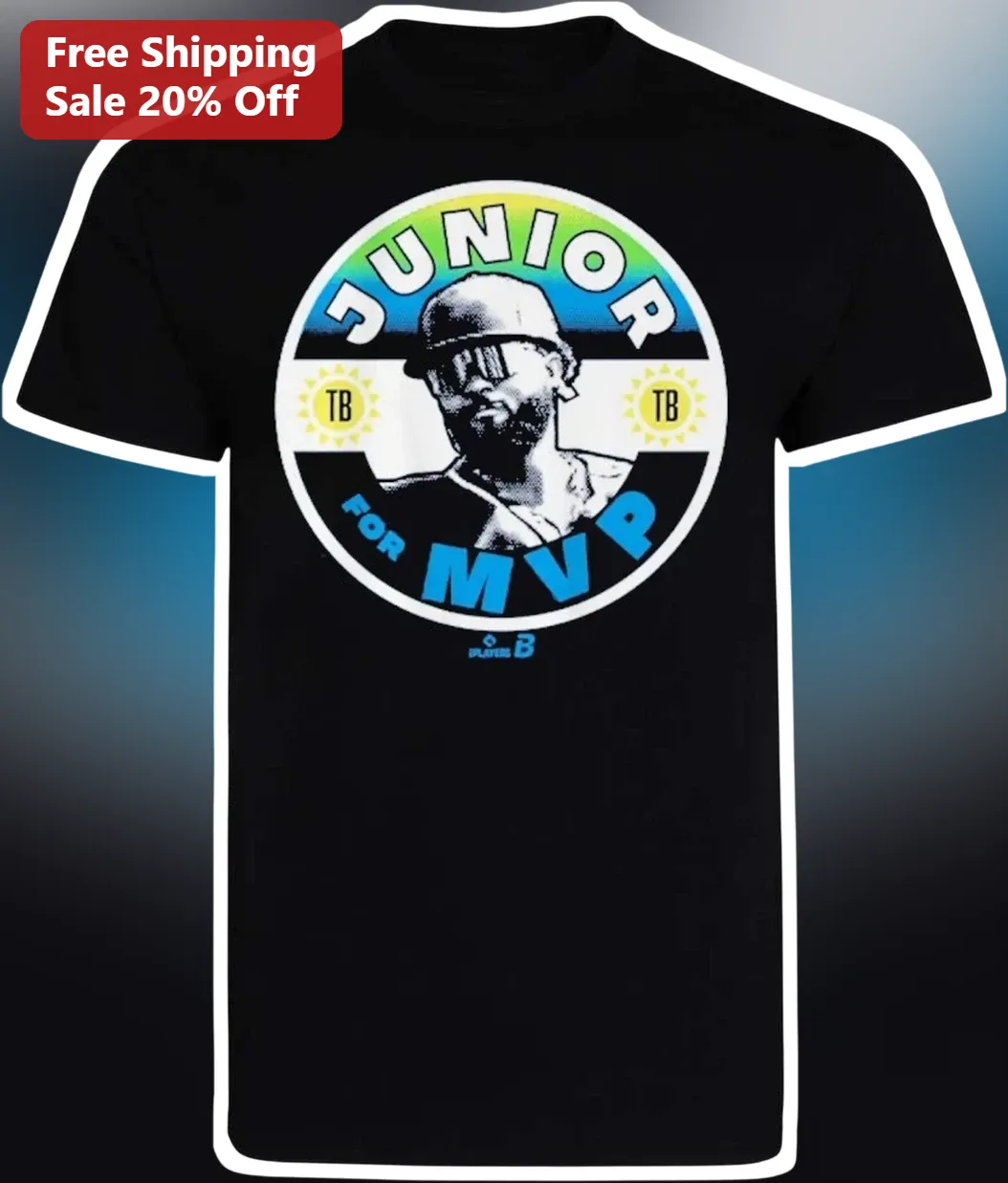 Junior For MVP Tee Junior Caminero Baseball Fan Gift Shirt