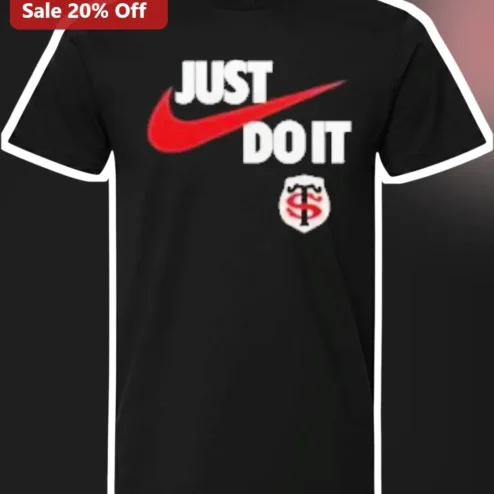 Just Do It Tee Nike Style Swoosh Graphic T-Shirt for Men Women Athletic Running Gym Apparel