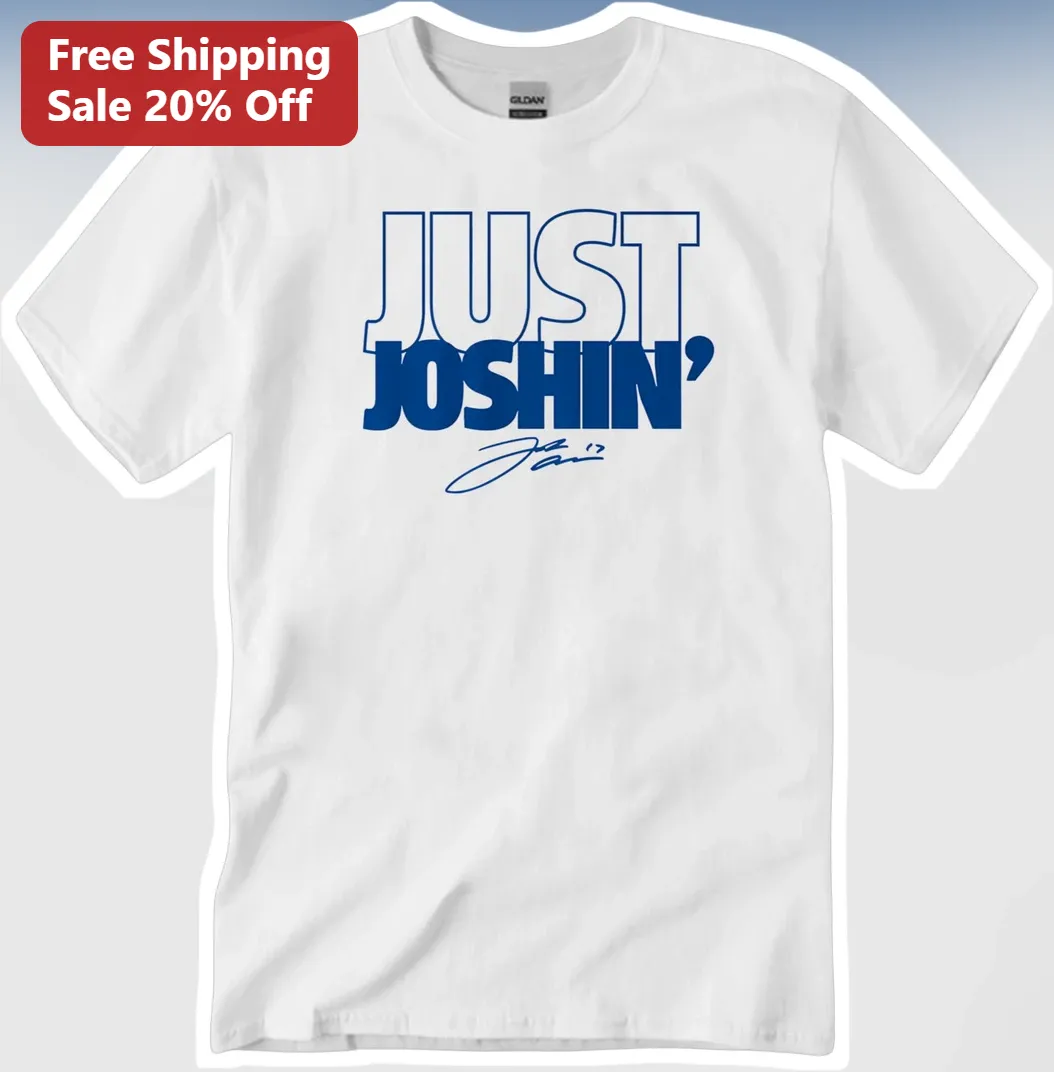 Just Joshin' Signature Tee Baseball Fan Gift
