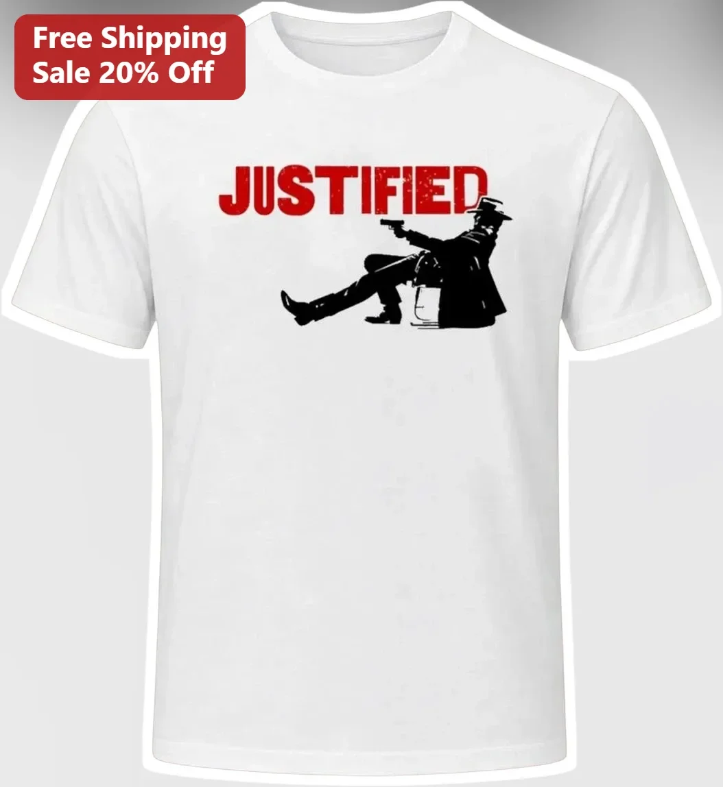 Justified Raylan Givens Noir Silhouette Graphic Tee