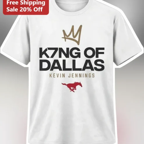 K7NG OF DALLAS Kevin Jennings Graphic Tee