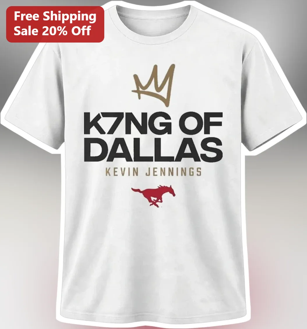 K7NG OF DALLAS Kevin Jennings Graphic Tee