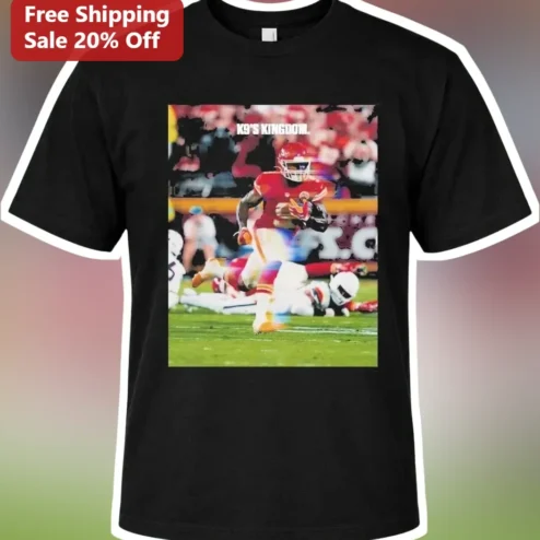 K9's Kingdom Tyreek Hill NFL Football Player Graphic Tee for Men