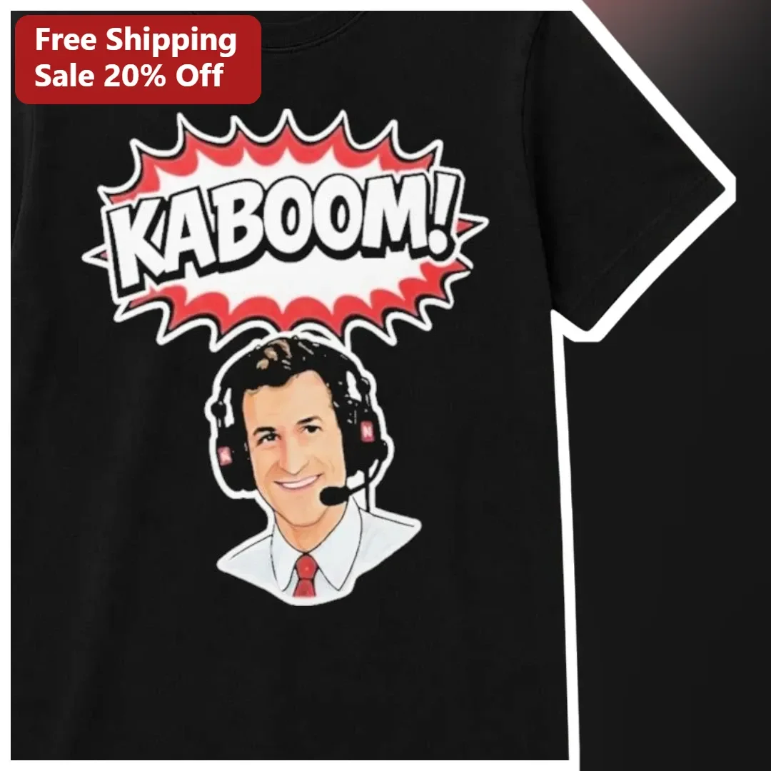 KABOOM! Joe Rogan Comic Style Graphic Tee for Men