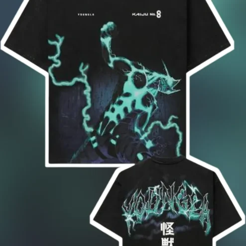 Kaiju No. 8 YOUNGELA Anime Graphic Tee for Men Women