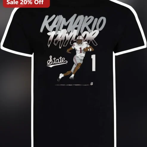 Kamario Taylor Mississippi State Tee College Football Fan Shirt