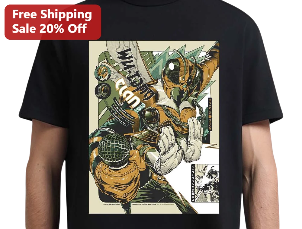Kamen Rider Kuuga Mighty Form Manga Art Graphic Tee for Men