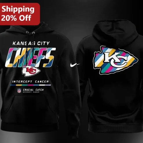 Kansas City Chiefs Intercept Cancer Hoodie NFL Fan Gear