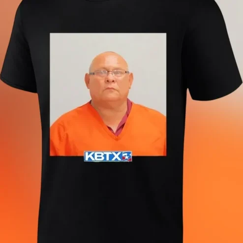 KBTX 3 Tee Brazos Valley Local News Mugshot Graphic Shirt