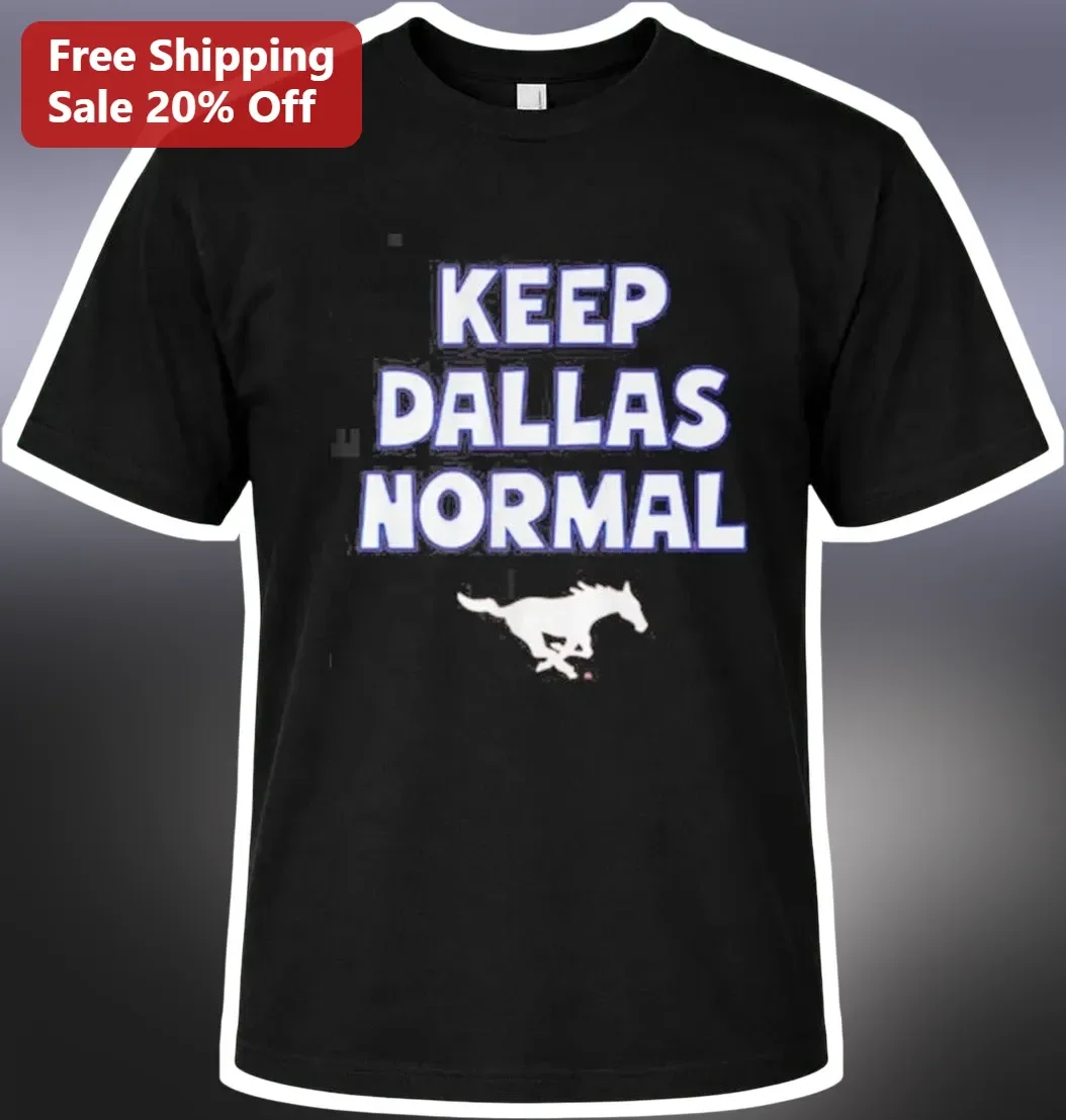 Keep Dallas Normal Tee Distressed Vintage Graphic T-Shirt for Men Women