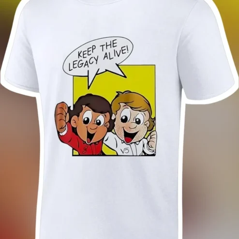 Keep The Legacy Alive Superbook Christian Kids Cartoon Tee