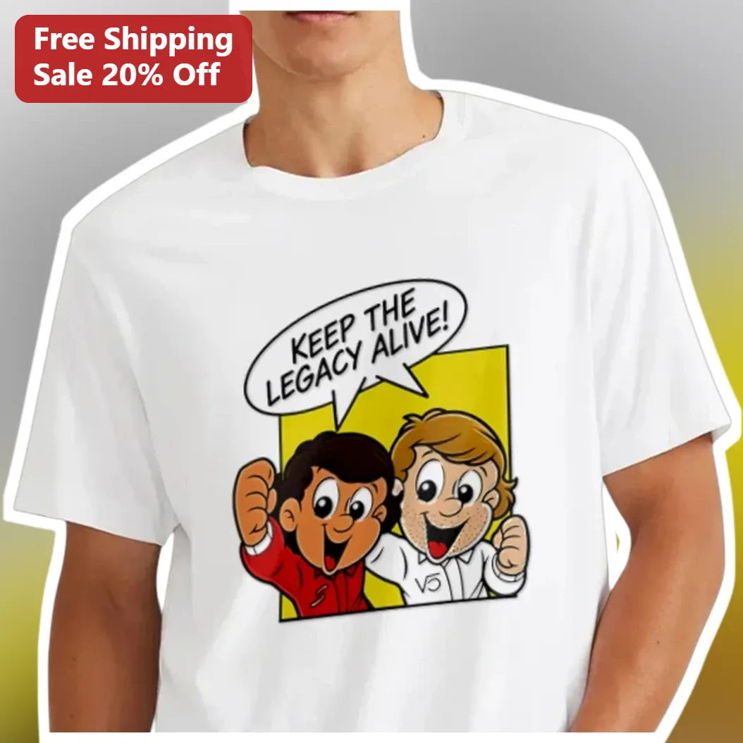 Keep The Legacy Alive Tee V5 Legends Cartoon Boys Graphic Shirt