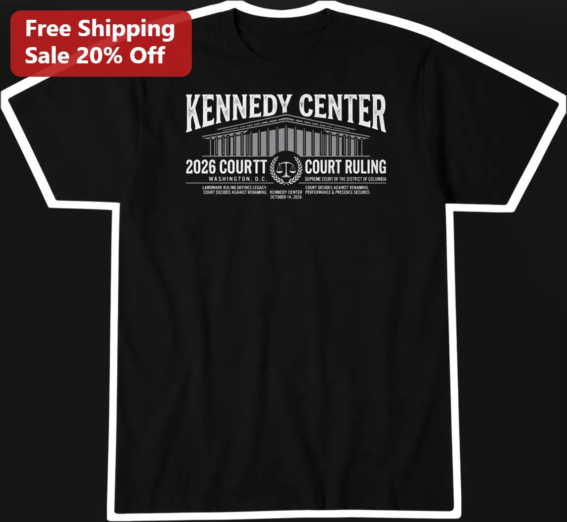 Kennedy Center Tee 2026 Court Ruling Washington DC Distressed Vintage Graphic T-Shirt