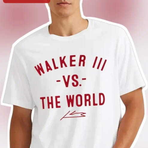 Kenneth Walker III -VS- The World Signature Tee NFL Fan Gift