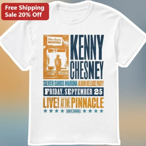 Kenny Chesney Silver Sands Marina Album Release Party Tee Live At The Pinnacle September 25